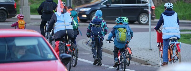 Mehr Unfälle von Kindern auf Schulwegen (Archiv).  - Foto: Jan Woitas/dpa