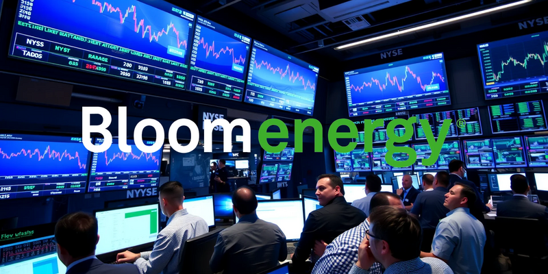 Bloom Energy Shares Plunge on Analyst Downgrade - Foto: über boerse-global.de
