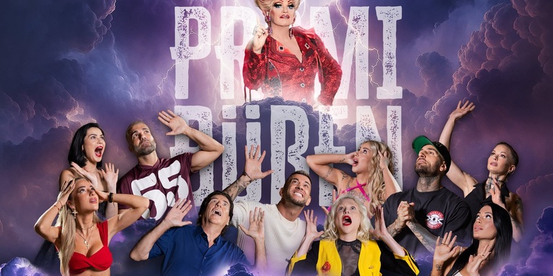 Emma Fernlund Linda Braunberger Rafi Rachek Jörg Dahlmann Serkan Yavuz Bellydah Venosta Theresia Fischer Diogo Sangre Vanessa Brahimi Edith Stehfest Olivia Jones Das große Promi-Büßen - Foto: Joyn/Nikola Milatovic, presseportal.de