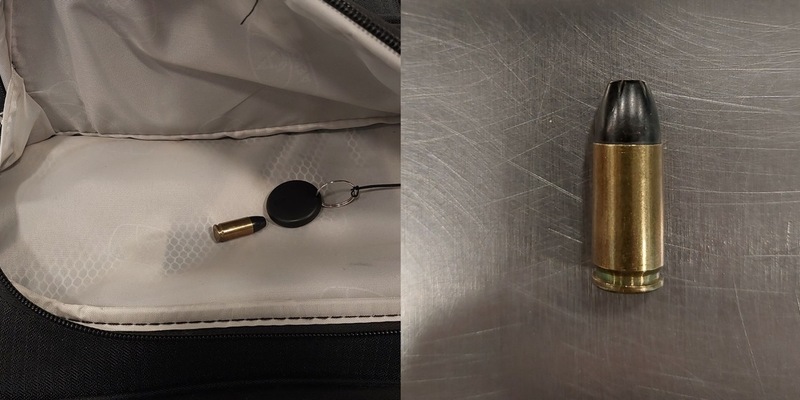 BPOL NRW: Scharfe Munition im Handgepäck - Amerikaner muss sich nun verantworten. - Foto: presseportal.de