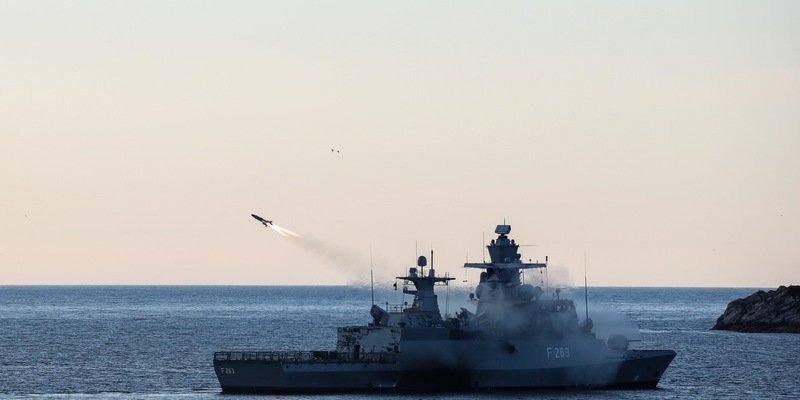 Mitfahrt beim Missile Firing Exercise in Norwegen - scharfe Schüsse im Nordmeer - Foto: presseportal.de