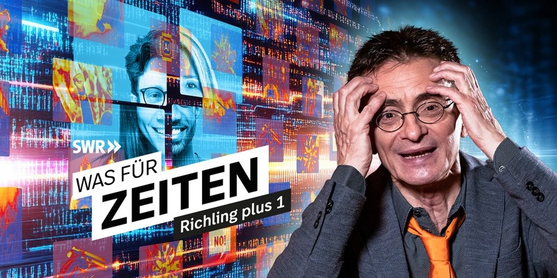Neuer SWR Podcast Was für Zeiten - Richling plus 1 / Mathias Richling lädt alle zwei Wochen donnerstags spannende Gäste in seinen Podcast ein / Ab 25. September 2025 in der ARD Audiothek - Foto: presseportal.de