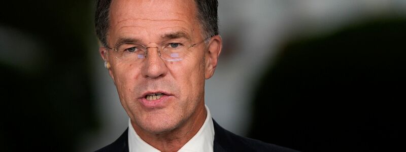 Von einer «ernsten Situation» war bei dem Gespräch mit Rutte die Rede. (Archivbild) - Foto: Julia Demaree Nikhinson/AP/dpa