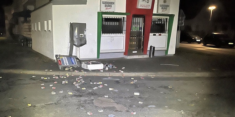POL-SO: Zigarettenautomat in Cappel gesprengt - Foto: presseportal.de