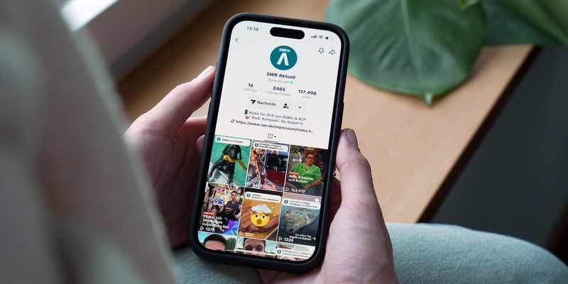 SWR Aktuell mit neuem Kanal auf TikTok: Nachrichten für junge Menschen - Foto: presseportal.de