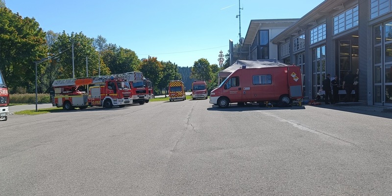 FW Konstanz: CBRN-Erkunder Seminar in Bad Dürrheim - Foto: presseportal.de