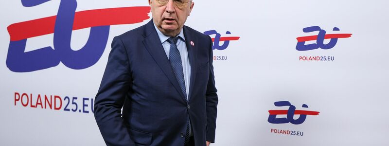 Treibt das Projekt für einen Drohnenwall voran: EU-Verteidigungskommissar Andrius Kubilius. (Archivbild) - Foto: Radek Pietruszka/PAP/dpa