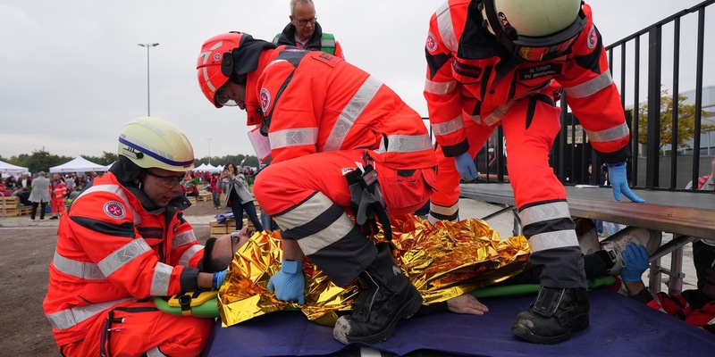 Johanniter küren beste Retter Deutschlands / Bundeswettkampf der Johanniter in Erster Hilfe und Notfallrettung in Erfurt - Foto: presseportal.de