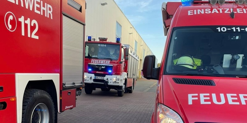 FW-AUR: Brandmeldeanlage eines Betriebs löste aus - Foto: presseportal.de