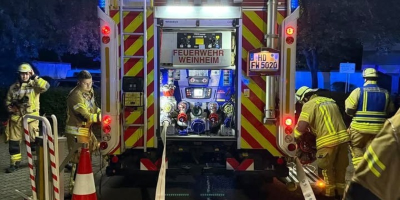 FW Weinheim: Rauchmelder sorgen für Einsätze der Weinheimer Feuerwehr - Foto: presseportal.de