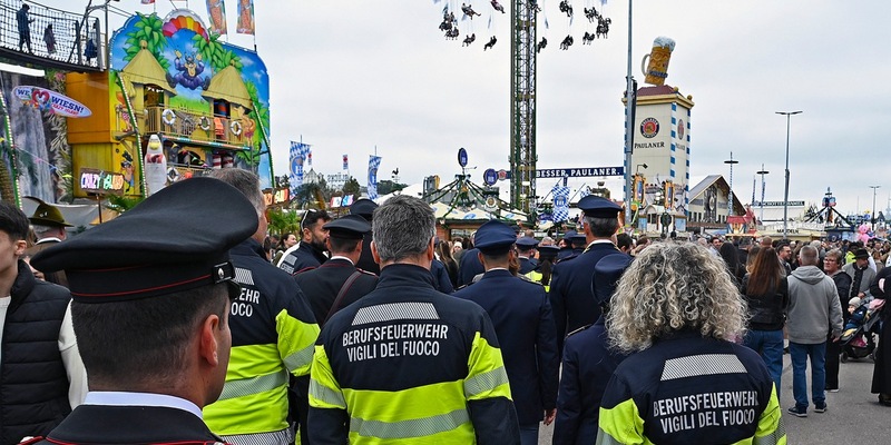 FW-M: Halbzeitbilanz Oktoberfest 2025 (Theresienwiese) - Foto: presseportal.de