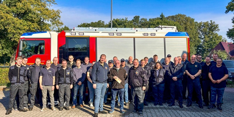 FW-OLL: Ein ganz besonderer Übungsdienst - langjähriger Feuerwehrkamerad wird verabschiedet - Foto: presseportal.de