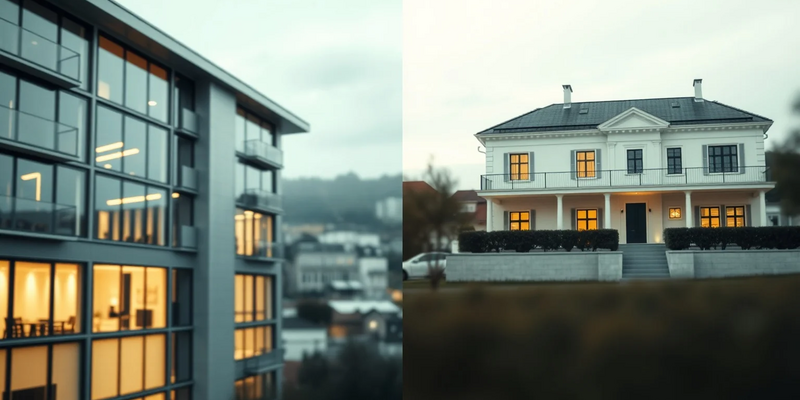Luxusimmobilien: Villen boomen, Wohnungen stürzen ab - Foto: über boerse-global.de