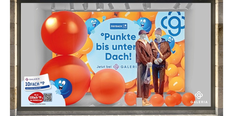 Ab Oktober PAYBACK Punkte sammeln bei GALERIA - Foto: presseportal.de
