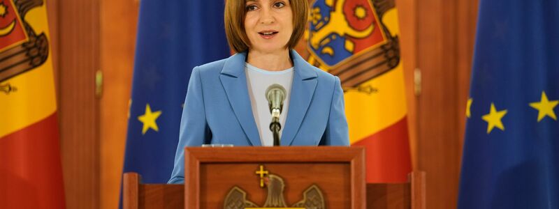 Die prowestliche Präsidentin Maia Sandu will mit einer Mehrheit prowestlicher Kräfte im Parlament den EU-Kurs des Landes fortsetzen. - Foto: Vadim Ghirda/AP/dpa
