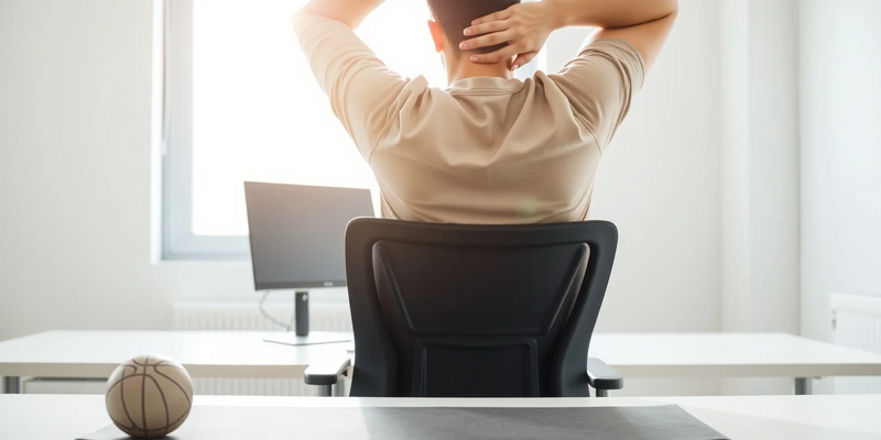 Büro-Fitness: 5-Minuten-Übungen gegen Rückenschmerzen - Foto: über boerse-global.de