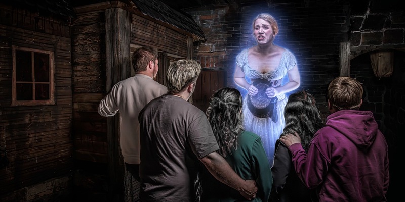 Weltpremiere zu Halloween im Berlin Dungeon: Der Fall Marie N. verleiht dem letzten Opfer des Berliner Frauenmörders Großmann per Hologramm Stimme und Gestalt - Foto: presseportal.de
