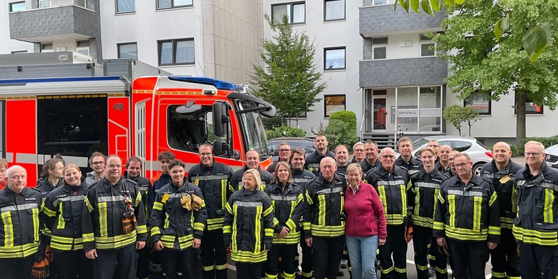 FW-NE: Letzter Dienstabend von Norbert Sinthern - Foto: presseportal.de