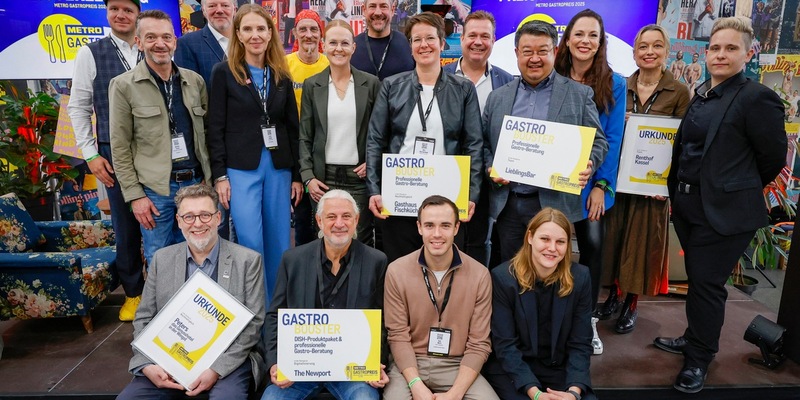 Ausgezeichnet auf der Rolling Pin.Convention / METRO GastroPreis 2025 für besonders engagierte Gastronomiebetriebe - Foto: presseportal.de