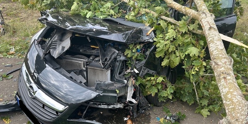 POL-PIROK: 90-Jährige bei Alleinunfall leichtverletzt - Foto: presseportal.de