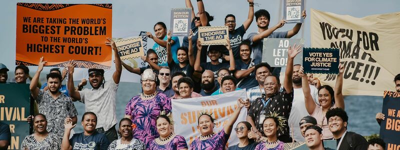 Die Pacific Islands Students Fighting Climate Change (PISFCC) zählen zu den diesjährigen Alternativen Nobelpreisträgern. - Foto: Only Idea Studios/PISFCC/Right Livelihood/dpa