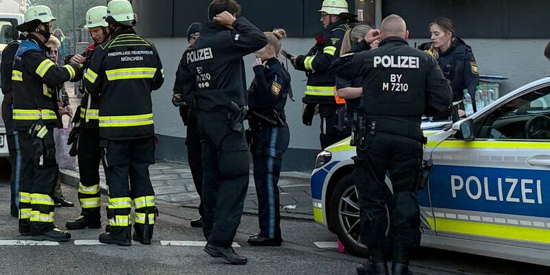 Mehrere Wagen gingen in Flammen auf. - Foto: Roland Freund/dpa
