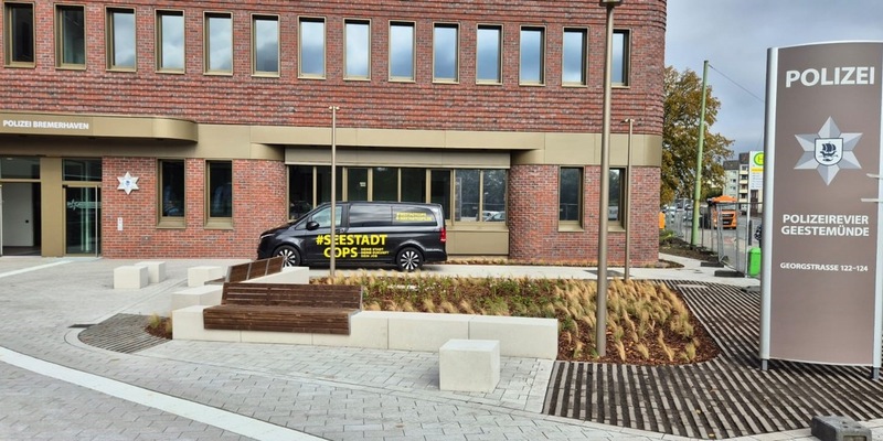 POL-Bremerhaven: WIR SIND UMGEZOGEN: Polizeirevier Bremerhaven-Geestemünde an neuem Standort - Foto: presseportal.de