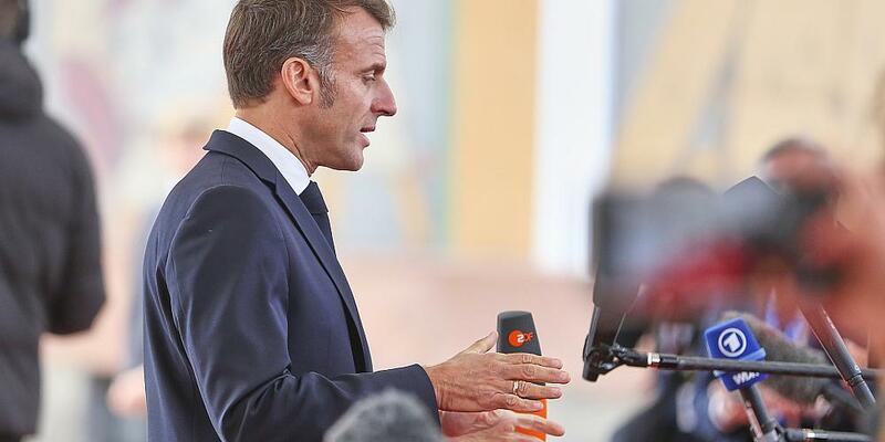 Emmanuel Macron am 01.10.2025 - Foto: über dts Nachrichtenagentur