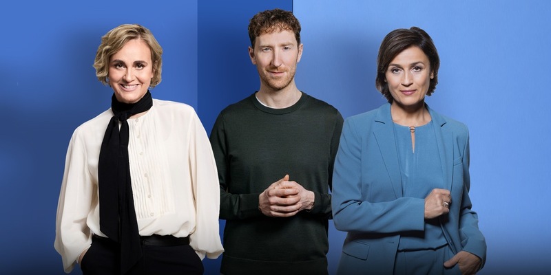 Neues Diskursformat mit Louis Klamroth - ARD verlängert Talkformate Caren Miosga, Maischberger und Hart aber fair für 2026 und 2027 - Foto: presseportal.de