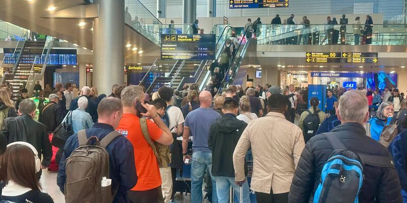 Drohnenalarm hatte Anfang vergangener Woche zu Chaos am Flughafen Kopenhagen geführt. (Archivbild) - Foto: Steffen Trumpf/dpa