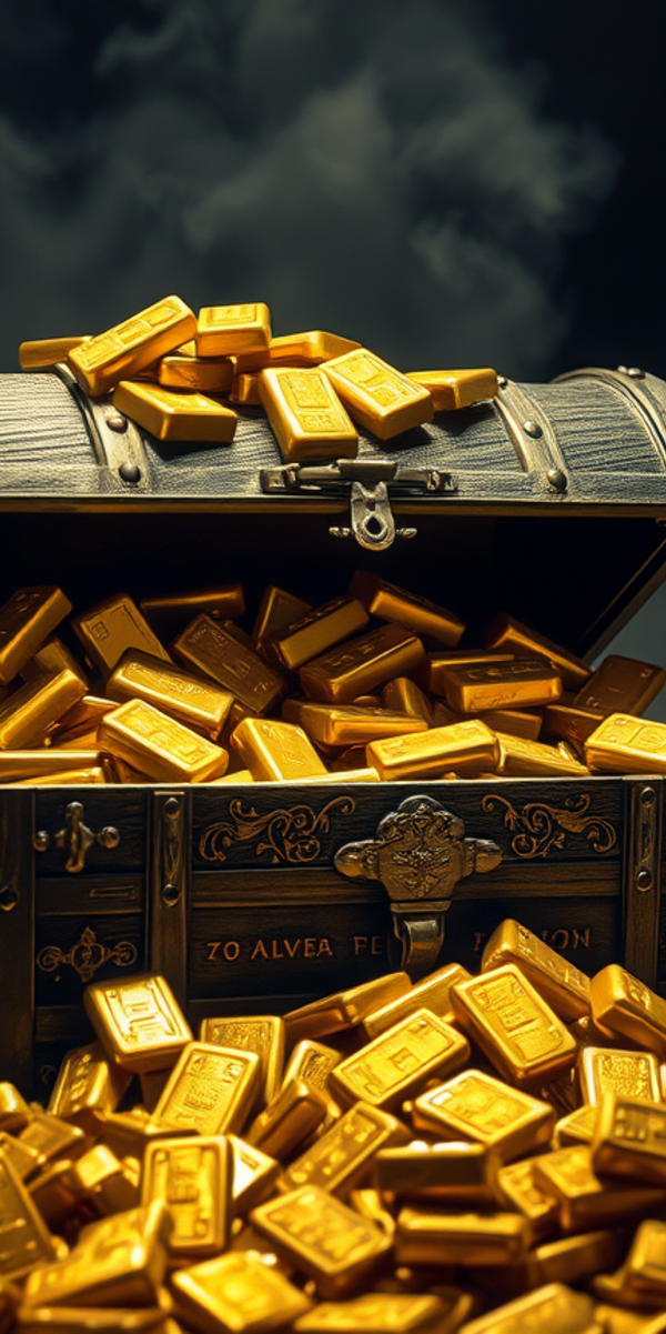 El Oro Sufre su Mayor Desplome Semanal en Cuatro Décadas