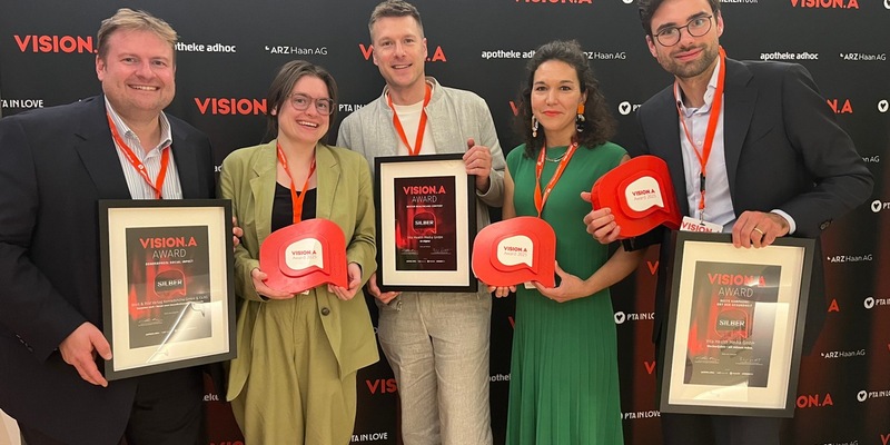 Silberregen für die Wort & Bild Verlagsgruppe bei den Vision.A Awards 2025 - Foto: presseportal.de