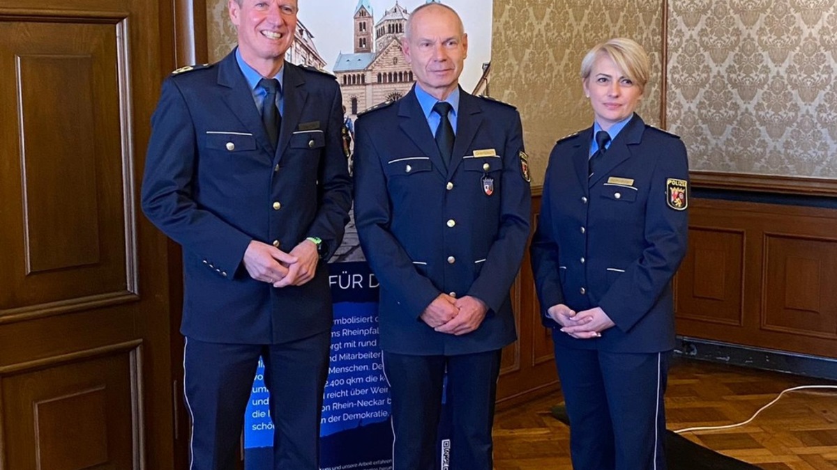 POL-PPRP: Wechsel in der Leitung der Polizeidirektion Ludwigshafen - Foto: presseportal.de