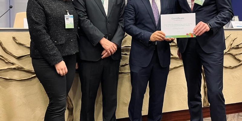 FAO-Konferenz würdigt Klimaplattform der Premium Food Group - Foto: presseportal.de