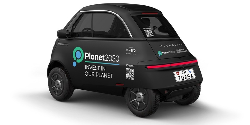 Start der bundesweiten Kampagne Invest in our Planet / Planet2050 und Microlino machen Net Zero konkret - Foto: presseportal.de