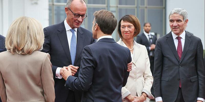 Friedrich Merz und Emmanuel Macron am 03.10.2025 - Foto: über dts Nachrichtenagentur