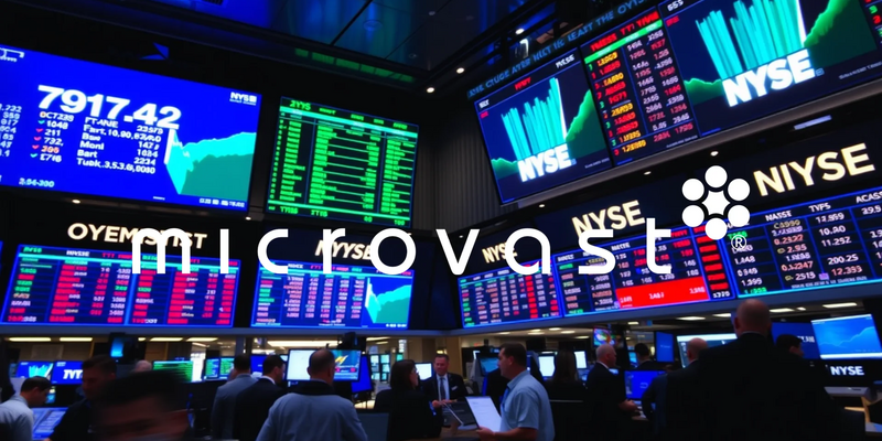 Microvast Shares Surge Following Capital Raise Announcement and Bullish Analyst Outlook - Foto: über boerse-global.de