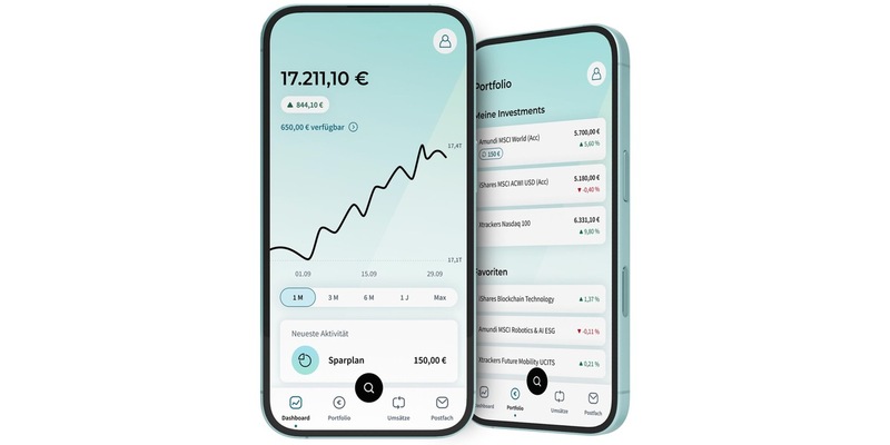 VisualVest steigt in den direkten ETF-Handel ein - mit Infrastruktur von Upvest - Foto: presseportal.de