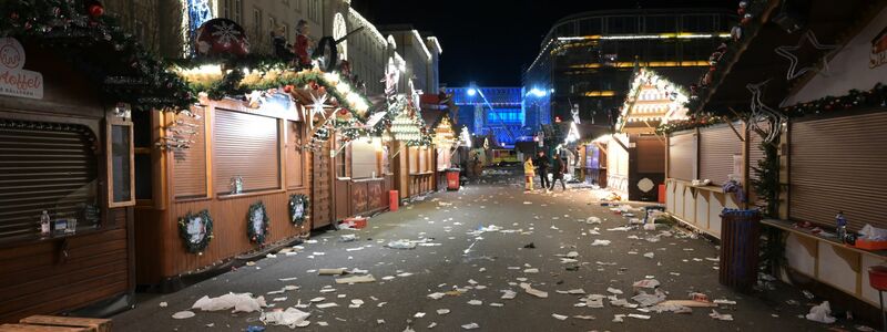Der Todesfahrer fuhr mit bis zu 48 Kilometern pro Stunde über den Weihnachtsmarkt. (Archivbild) - Foto: Heiko Rebsch/dpa