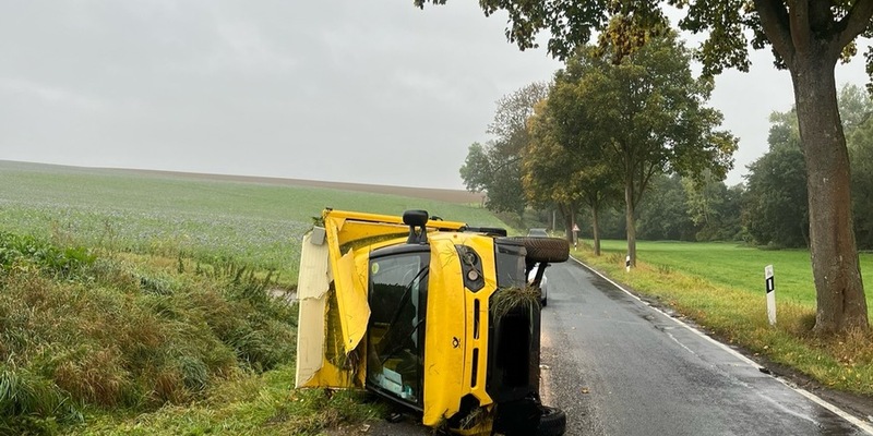 POL-HI: Verkehrsunfall fordert eine leichtverletzte Person - Foto: presseportal.de