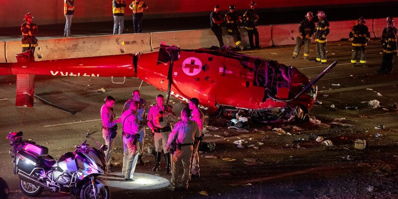 Die Untersuchung der Unfallursache läuft. - Foto: Paul Kitagaki Jr./ZUMA Press Wire/dpa