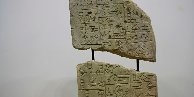Artefakte wie dieser Steintafeln wurden in den vergangenen Jahren zurück in den Irak geholt. (Archivbild) - Foto: Hadi Mizban/AP/dpa