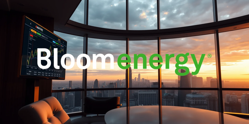 Bloom Energy Shares Face Test After Stellar Rally Fueled by AI Demand - Foto: über boerse-global.de