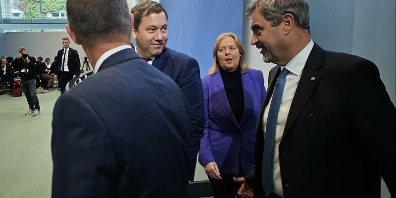 Pressekonferenz nach Koalitionsausschuss am 09.10.2025 - Foto: über dts Nachrichtenagentur