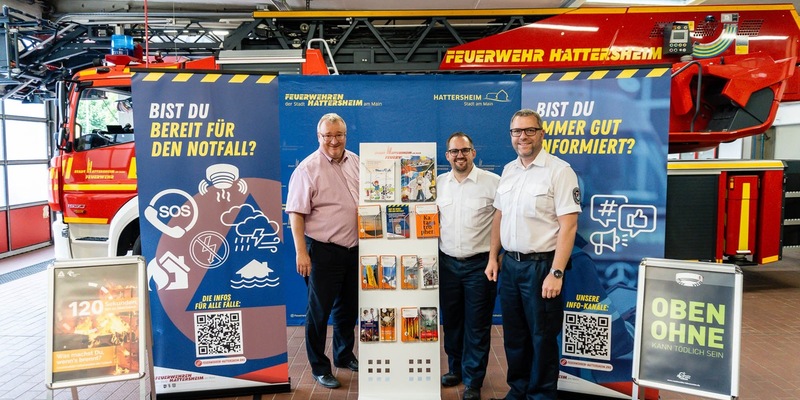 Feuerwehr MTK: Kampagne der Hattersheimer Feuerwehren für Förderpreis Helfende Hand nominiert - Foto: presseportal.de