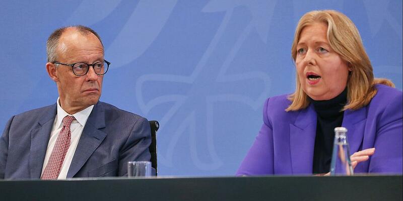 Friedrich Merz und Bärbel Bas am 09.10.2025 - Foto: über dts Nachrichtenagentur