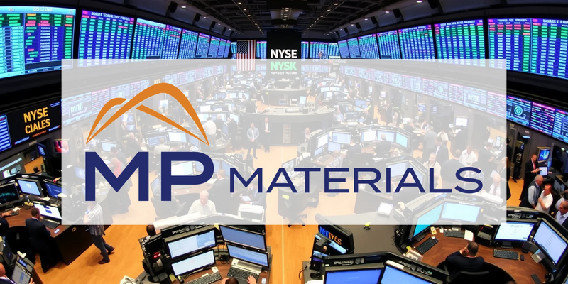 MP Materials Shares Face Pressure Amid Cash Flow Concerns and Strategic Shifts - Foto: über boerse-global.de