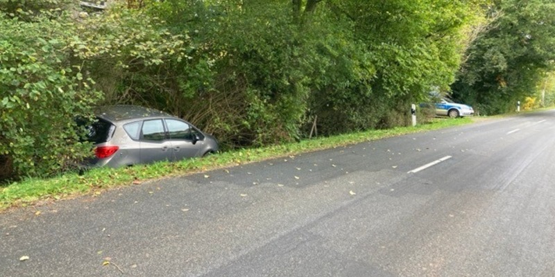 POL-CUX: Verkehrsunfall unter Alkoholeinfluss in Beverstedt-Frelsdorf (Foto im Anhang) - Foto: presseportal.de
