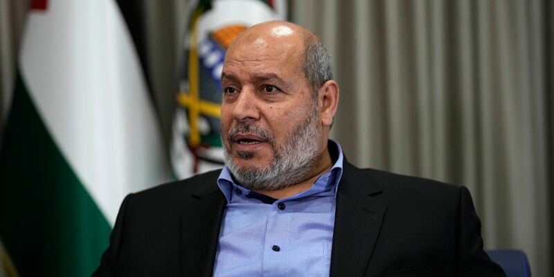 Chalil al-Haja, der Leiter der Hamas-Verhandlungsdelegation (Archivbild) - Foto: Khalil Hamra/AP/dpa