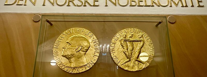 Alle Kameras sind auf Alfred Nobel und die von ihm gestifteten Nobelpreise gerichtet. (Archivbild) - Foto: Steffen Trumpf/dpa
